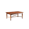 **Table en bois massif avec ornements sculptés**